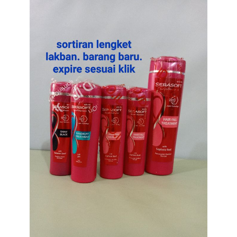 Jual Serasoft serum shampoo shampoo dandruff / hair fall treatment ...