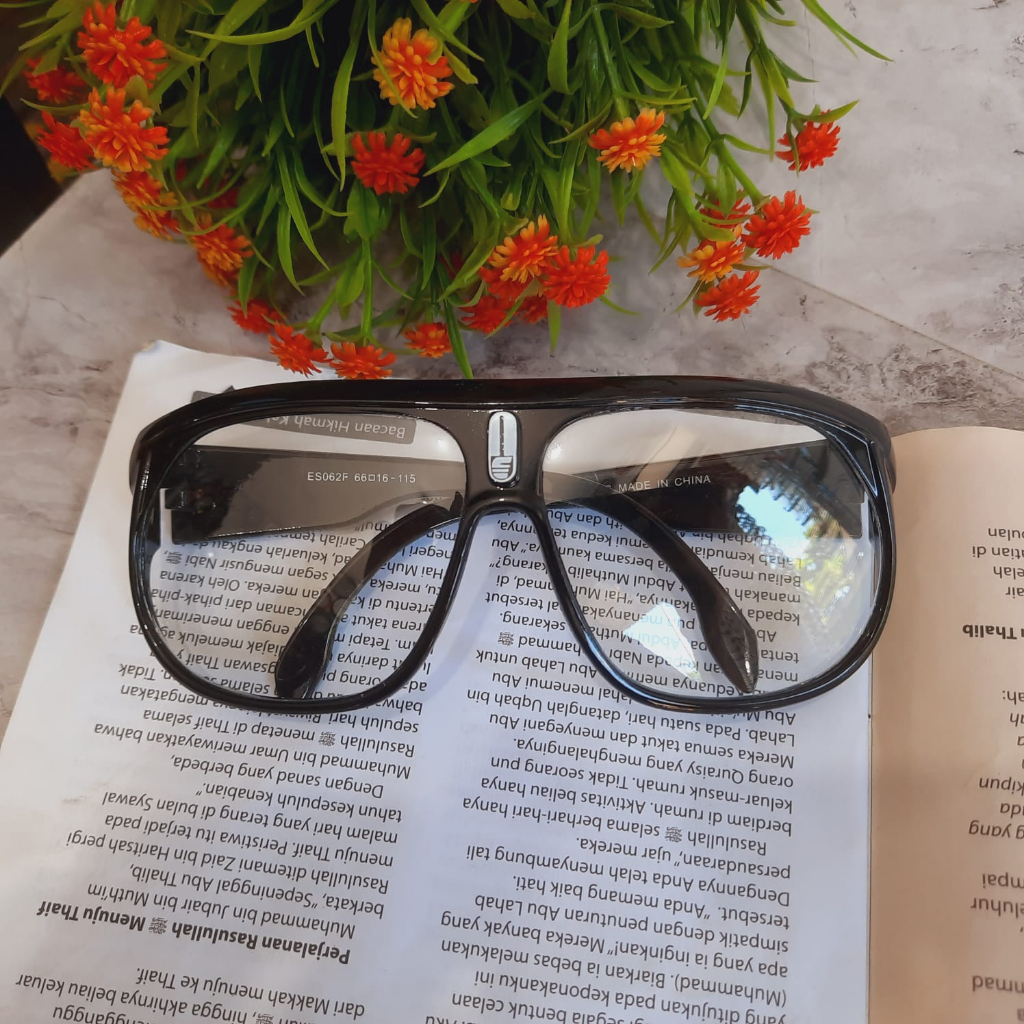 Jual KACAMATA LAS HITAM SAFETY GLASS ES062 KACA /KACAMATA HITAM LAS DAN ...