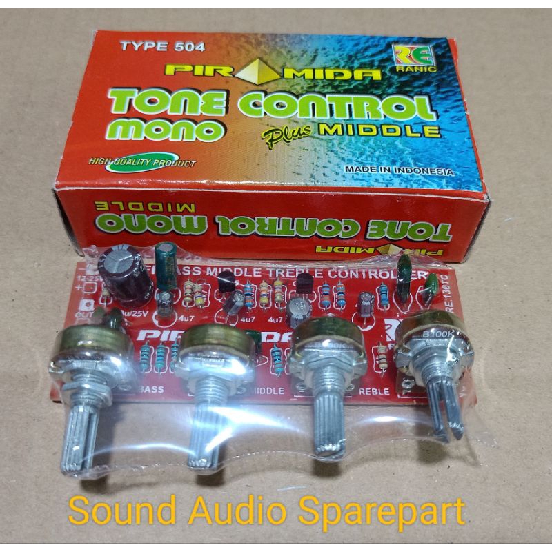 Jual Kit Tone Control Mono plus MIDDLE Transistor | Shopee Indonesia