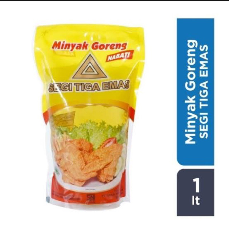 Jual Minyak Goreng Segitiga Emas 1liter | Shopee Indonesia