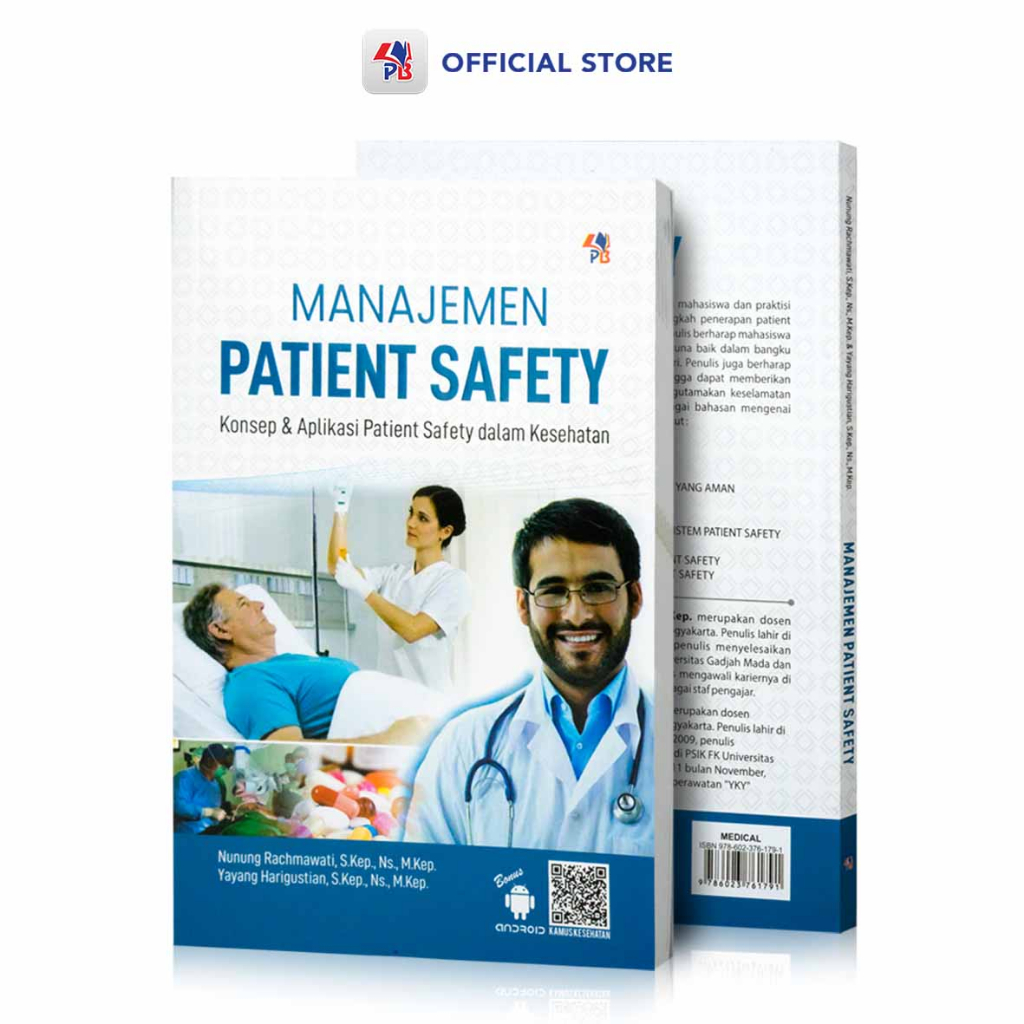 Jual Buku Keperawatan : Manajemen Patient Safety Konsep Dan Aplikasi ...