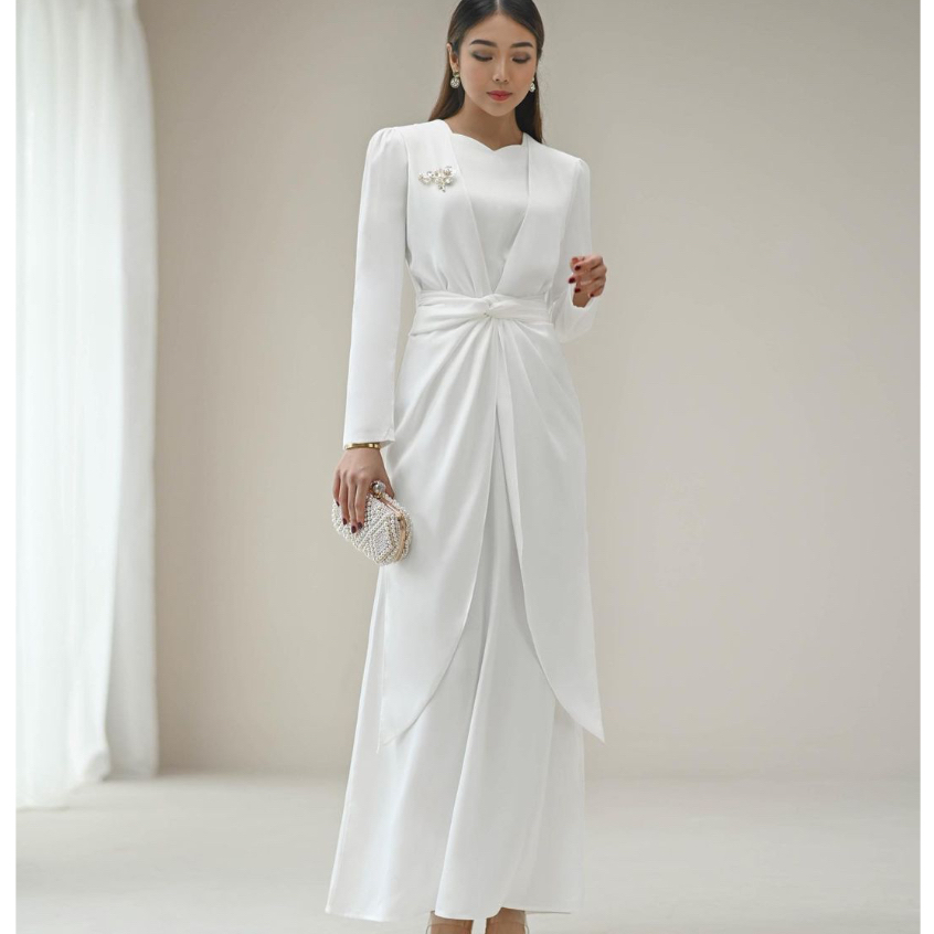 Jual BALQIS PREMIUM SILK LONGDRESS HIJAB FRIENDLY PART II BAJU MUSLIM