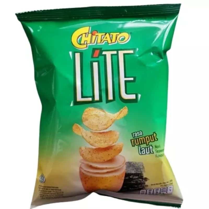 Jual Promo Chitato Lite Nori Rasa Rumput Laut Seawed Flavor Netto 35 G