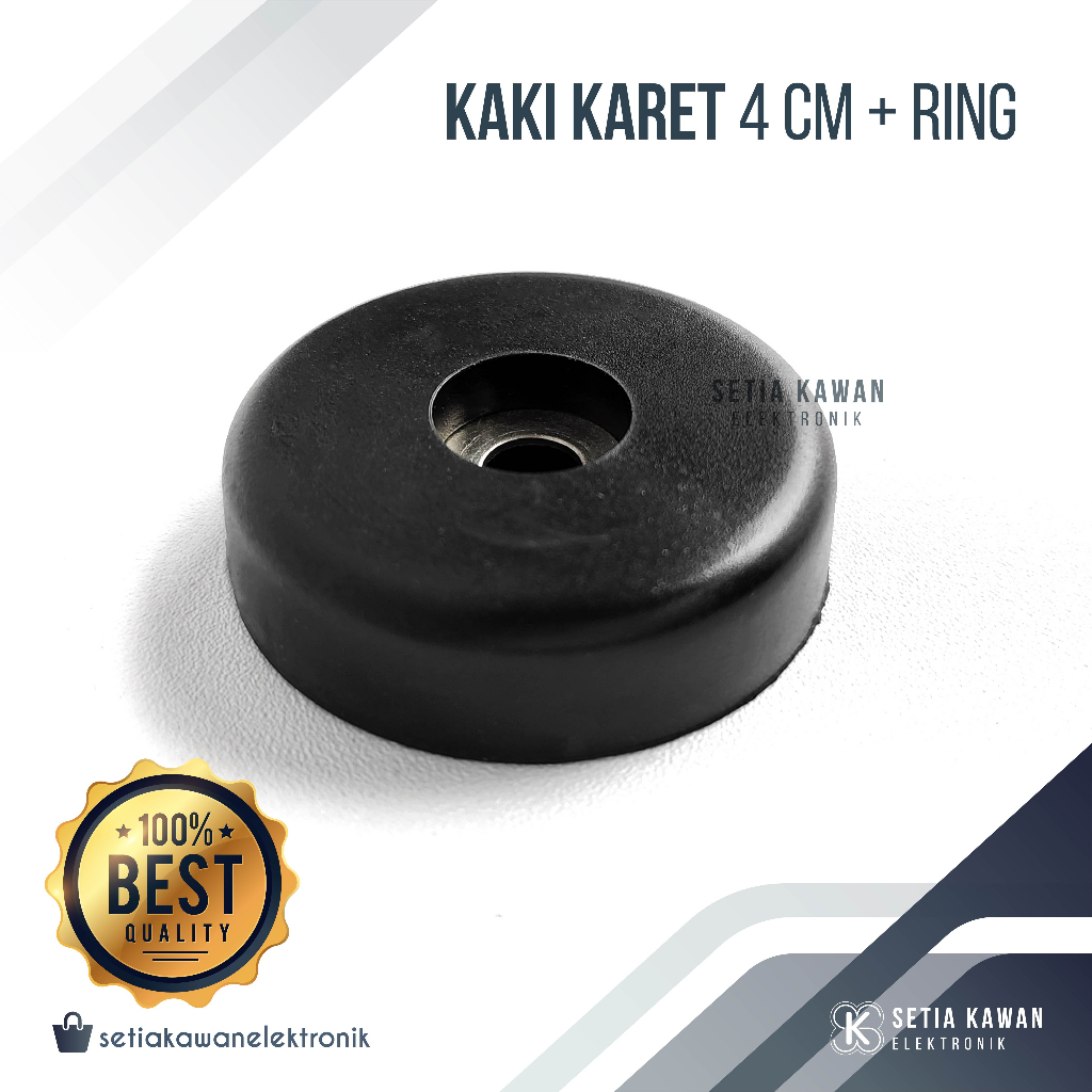 Jual Kaki Karet Ring 4 cm Box Speaker PREMIUM / Power Ampli / Hardcase ...