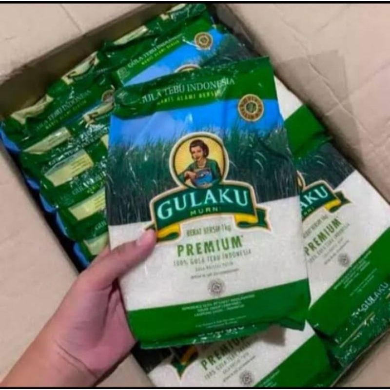 Jual Gula Pasir GULA KU Kemasan 1 KG | Shopee Indonesia