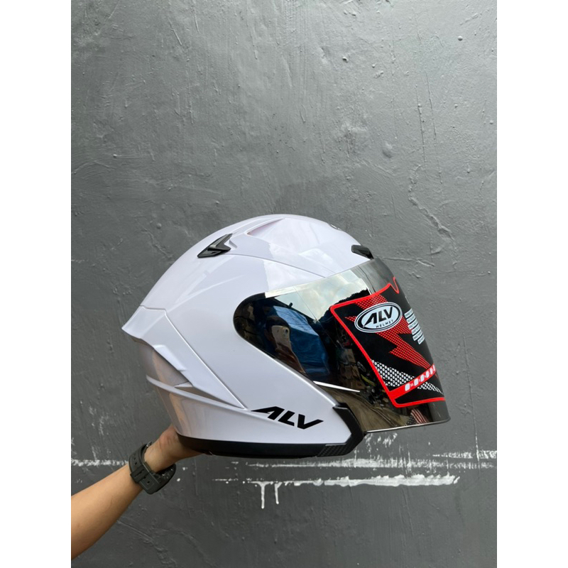 Jual HELM ALV ULTRO POLOS SNI / HELM ALV ULTRON HALF FACE / HELM ALV
