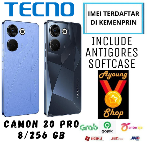 Jual TECNO CAMON 20 PRO 8/256GB GARANSI RESMI 1 TAHUN | Shopee Indonesia