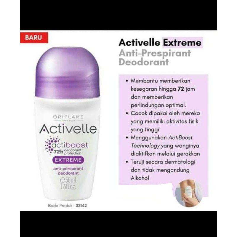 Jual Activelle Invisible Fresh Roll On/Even Tone/Extreme/Invisible anti ...