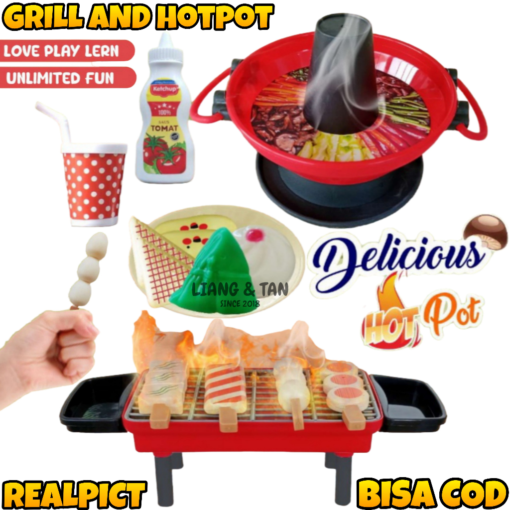 Bbq hotsell set murah