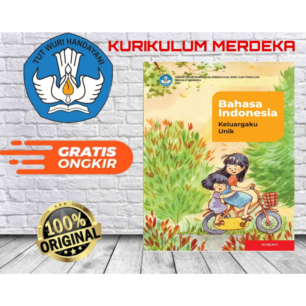 Jual Buku Paket Siswa Bahasa Indonesia Keluargaku Unik SD Kelas 2 ...