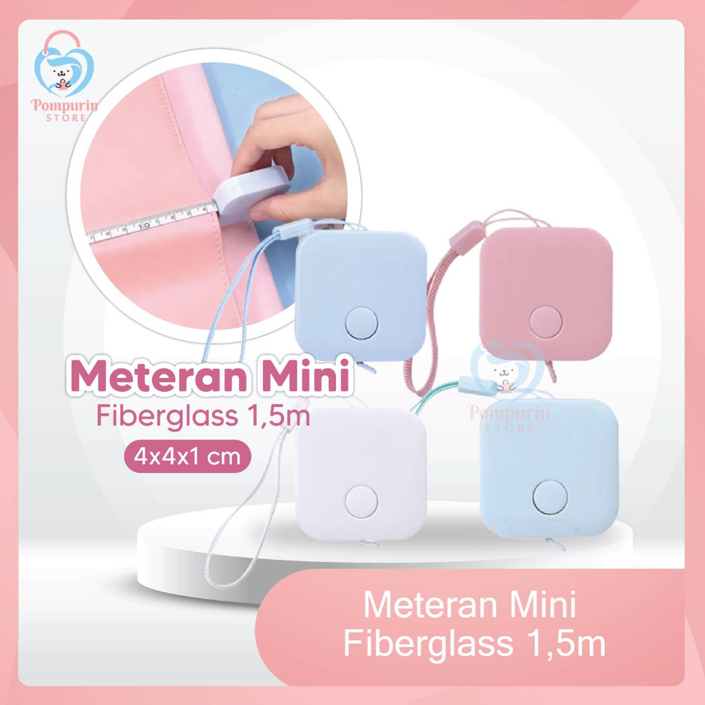 Jual Meteran Mini Fiberglass 1,5m - Meteran Alat Ukur Mini | Shopee ...