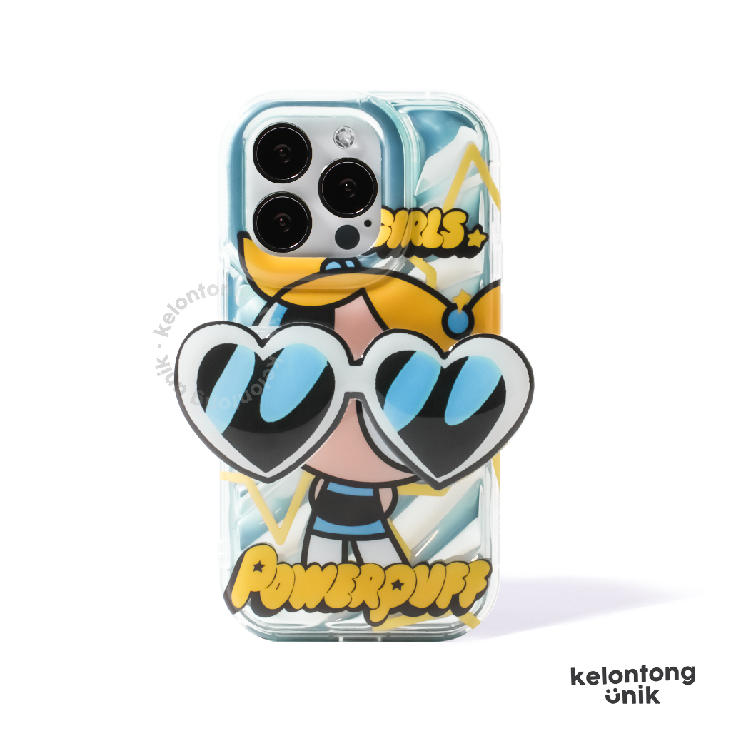 Jual P Werpuff Girl Ppg Silver Shinny Case With Griptok Softcase