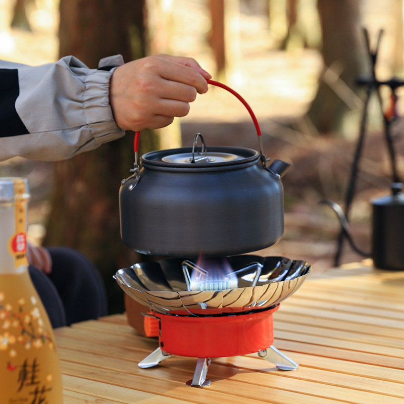 Alocs Camping Kettle, Premium Portable Ultra Outdoor Camping Tea