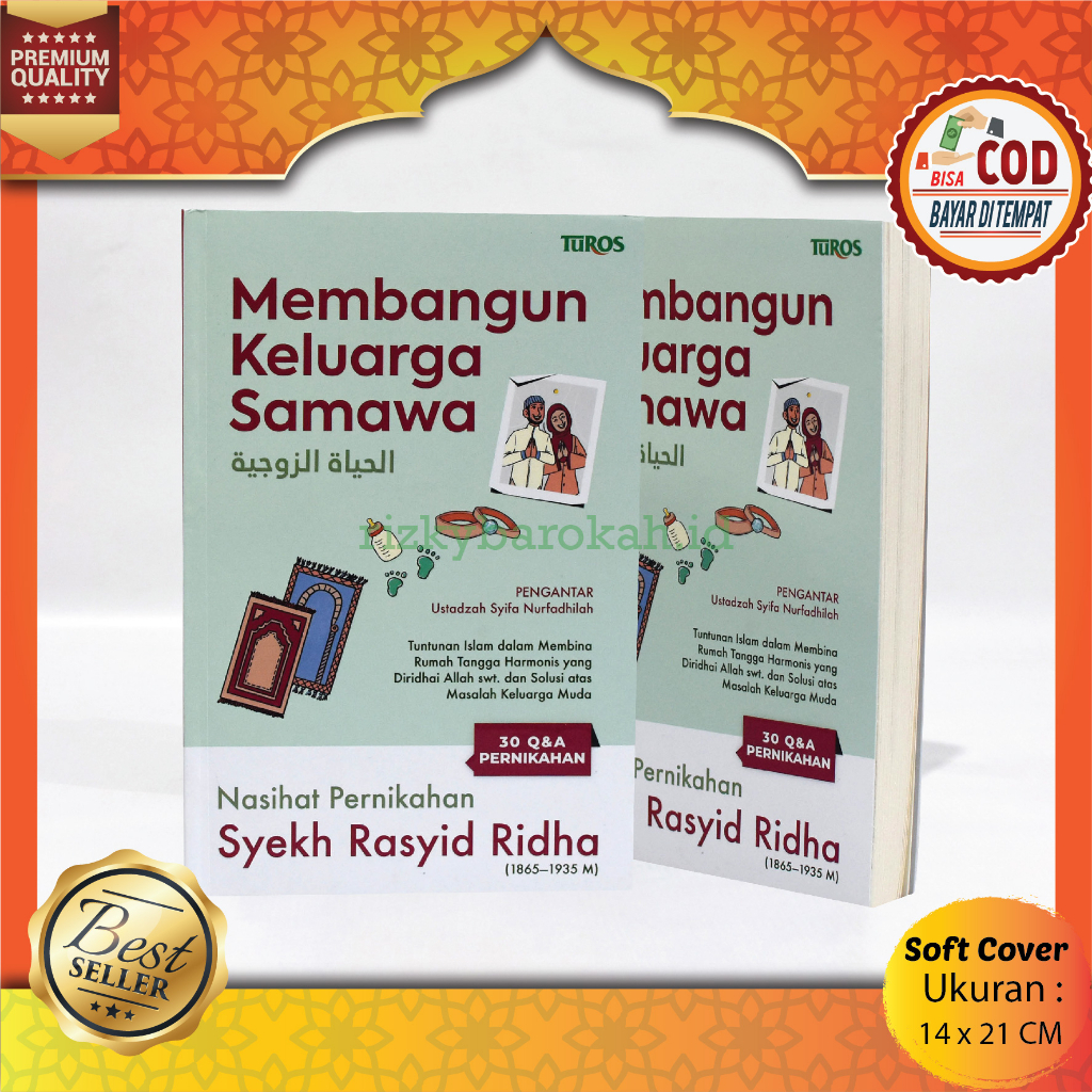 Jual Buku Islam MEMBANGUN KELUARGA SAMAWA - Nasihat Pernikahan Syekh ...