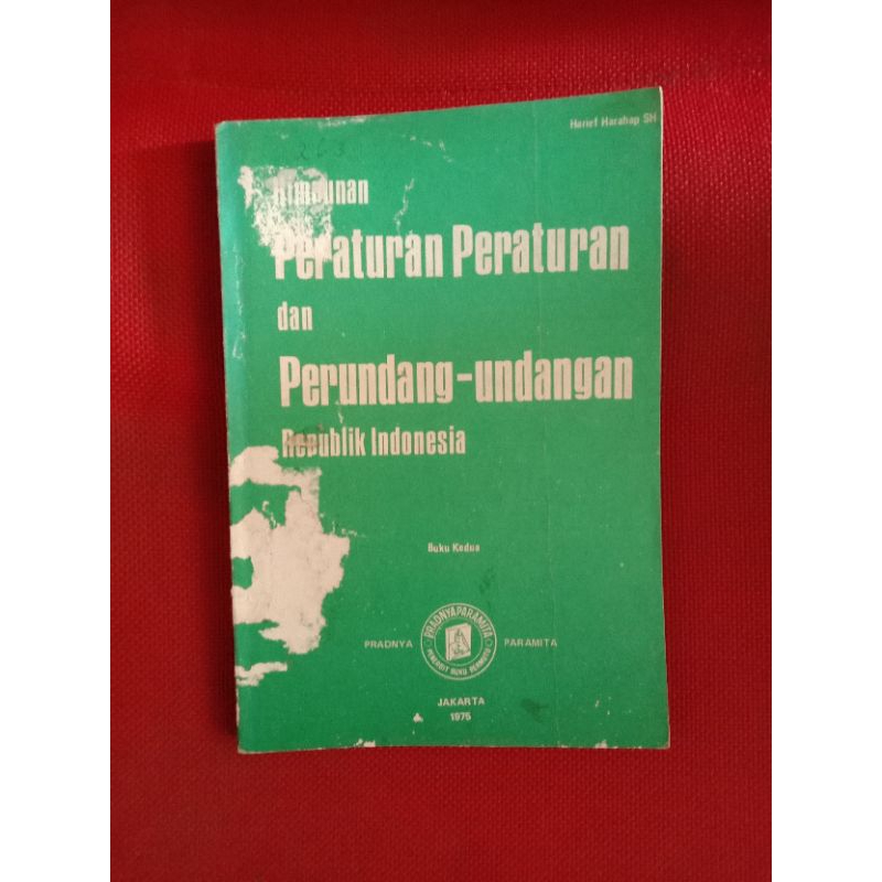 Jual Himpunan Peraturan Dan Perundang Undangan Republik Indonesia