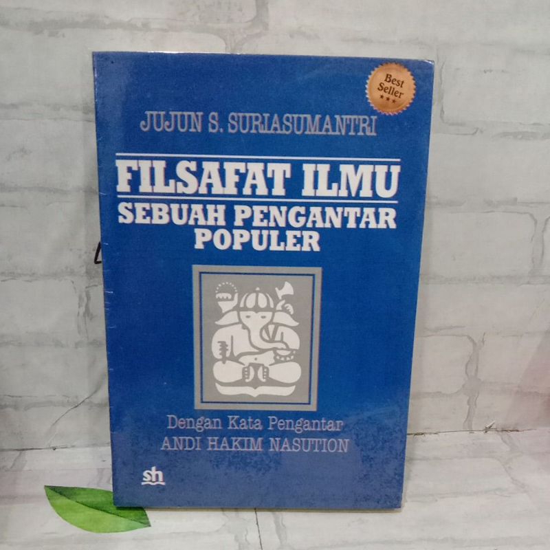 Jual Filsafat Ilmu Sebuah Pengantar Populer | Shopee Indonesia