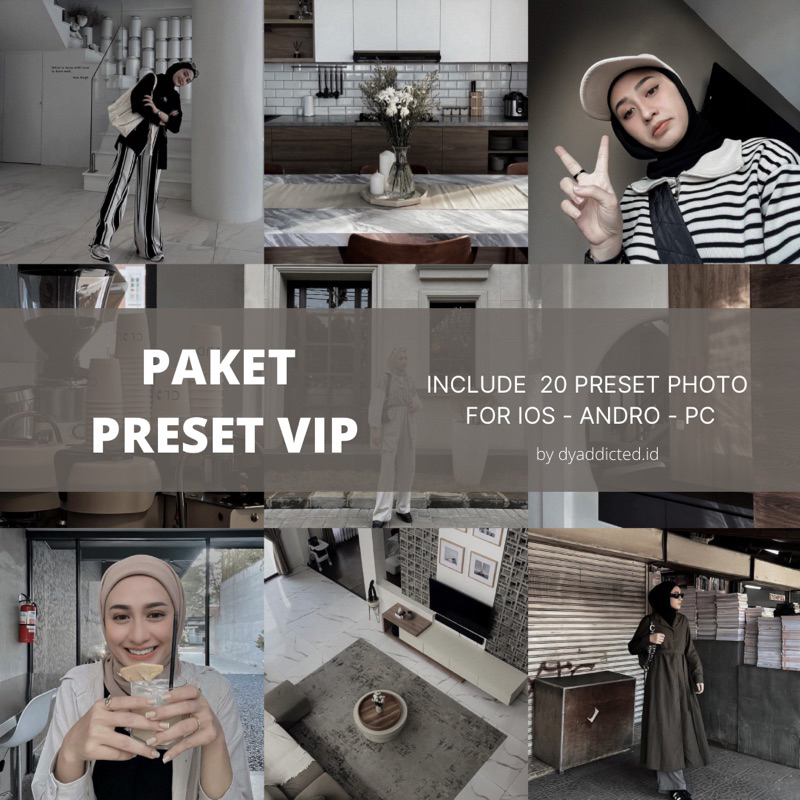 Jual PAKET PRESET VIP (LIGHTROOM) Shopee Indonesia