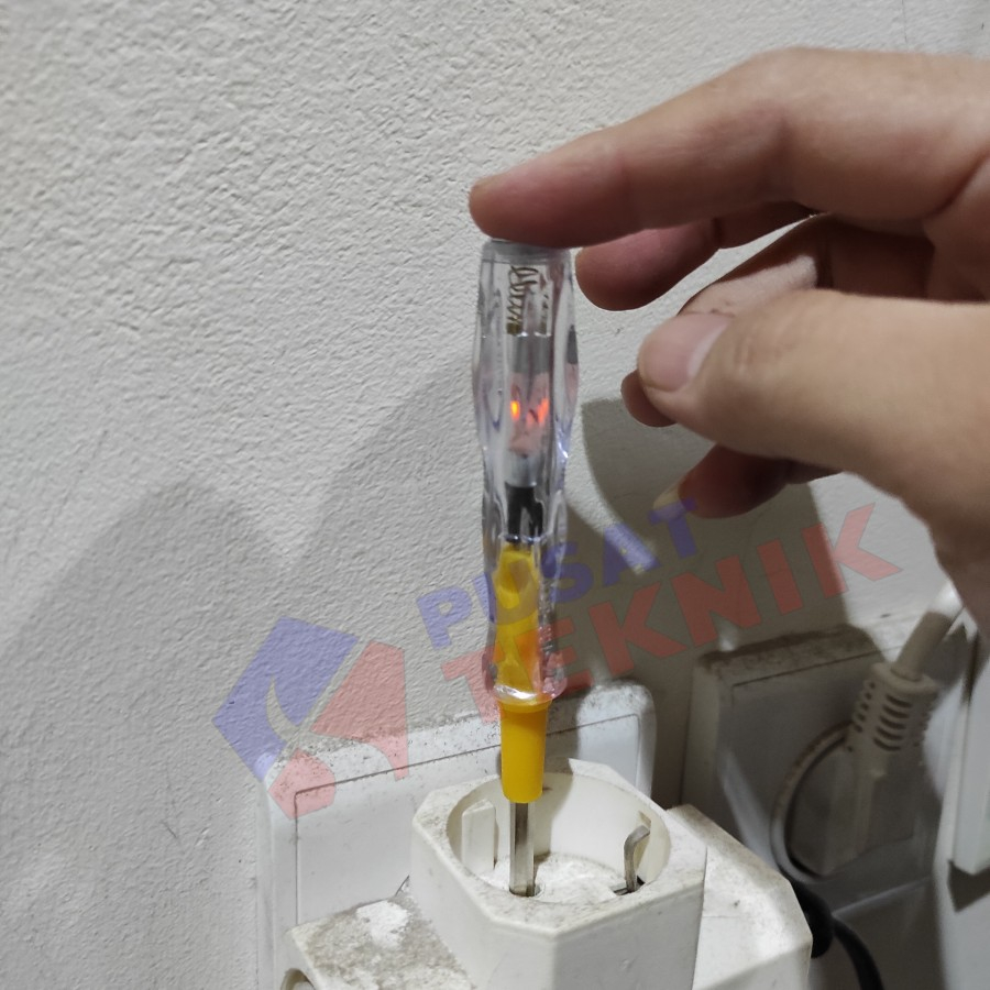 Jual TESTPEN BIASA ELECTRIC TESTER SCREWDRIVER OBENG TESTPEN PLUS MINUS ...