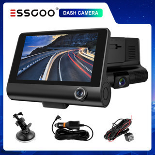 Upgrade AZDOME Car DVR M550 Pro Dash Cam 4K 5.8Ghz WiFi 2 or 3 Cameras  Front/Cabin/Rear Cam GPS Night Vision Parking Monitor