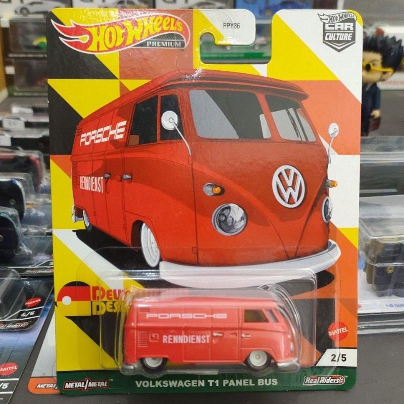 Jual Hot Wheels Premium Volkswagen T1 Panel Bus Merah Shopee Indonesia 6140