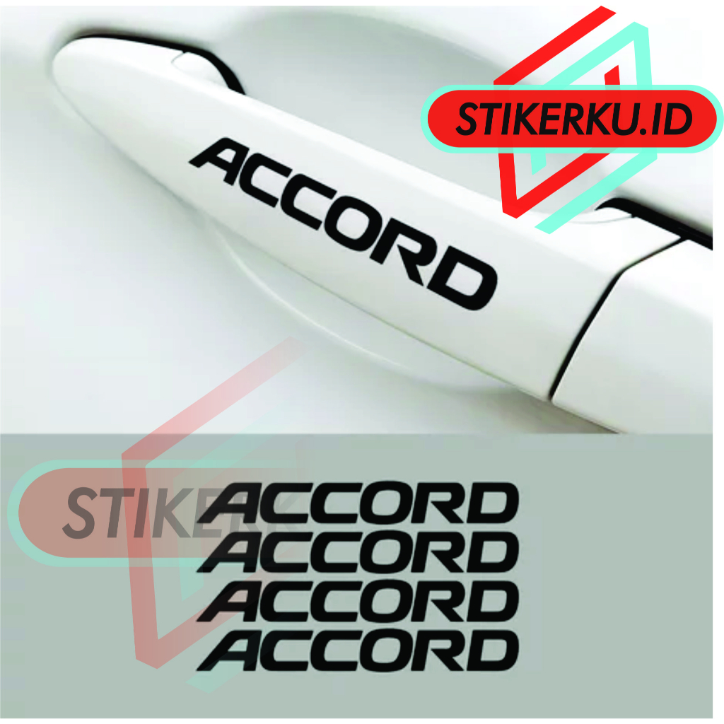 Jual Stiker Handle Pintu Mobil ACCORD Sticker pelindung hand -4PCS ...