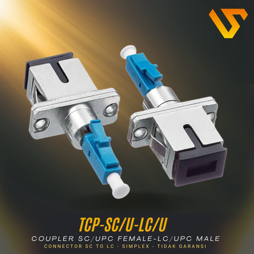 Jual LC/UPC Male to SC/UPC Female Adapter|LC/UPC M-SC/UPC F FO Coupler ...