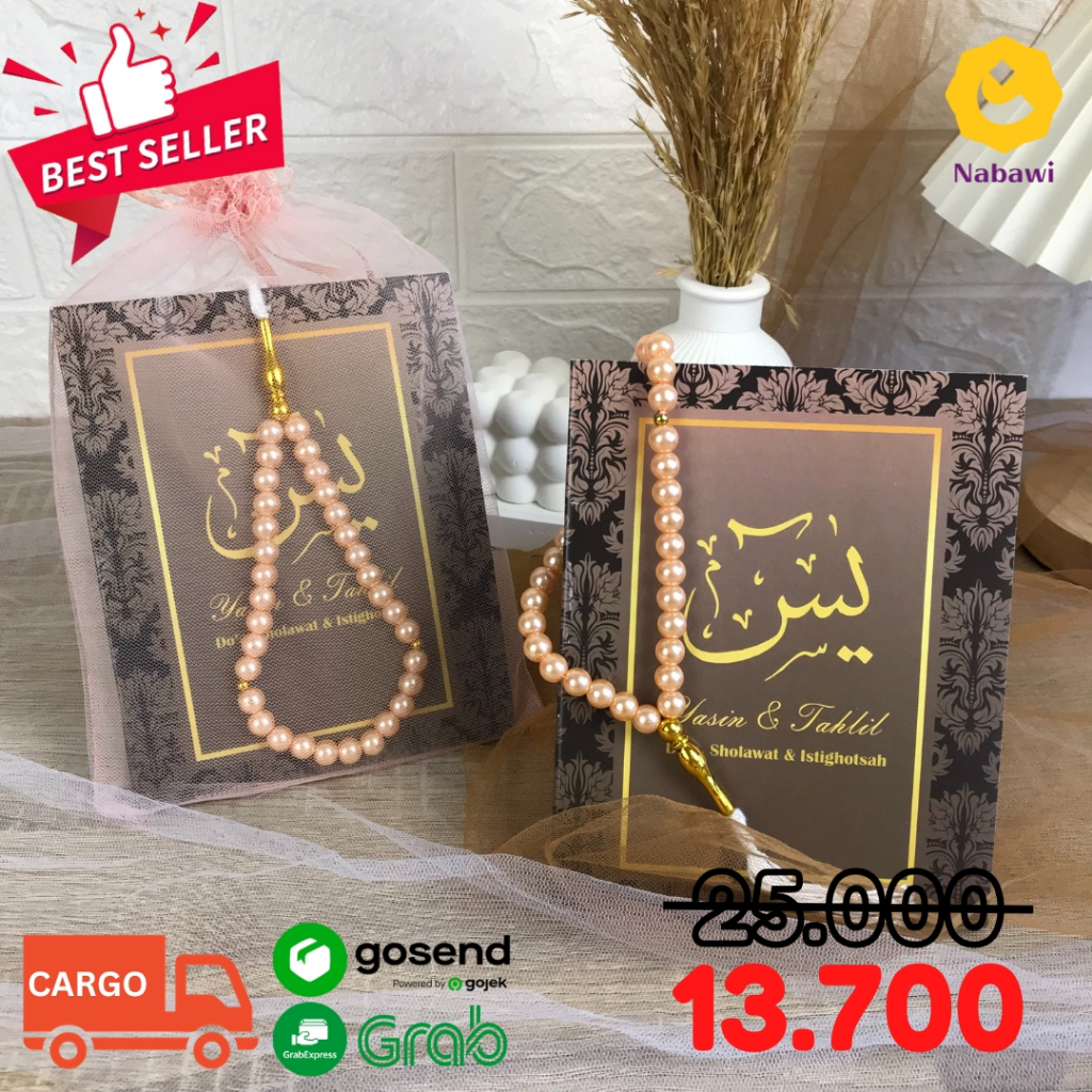 Jual Yasin dan Tahlil + Foto Custom Soft Cover Kemas Tile Tasbih ...