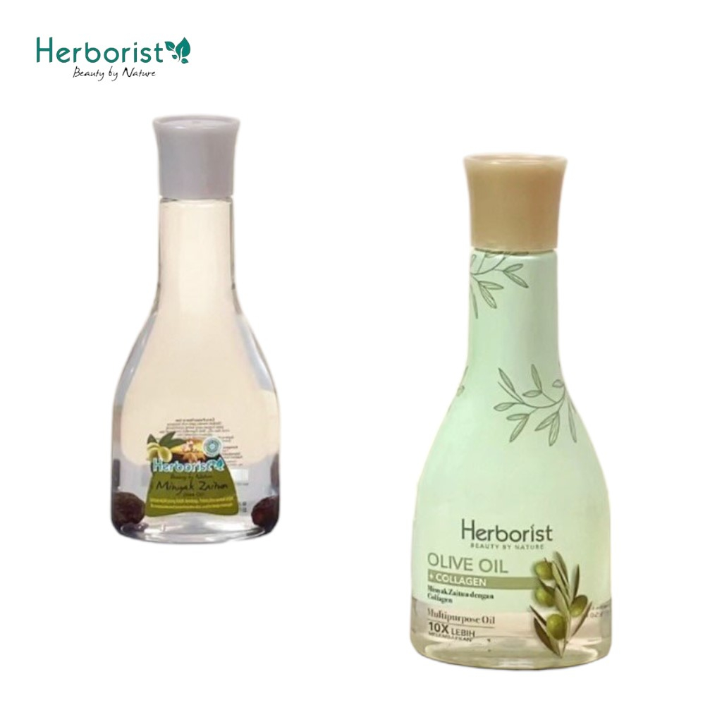 Jual Herborist Minyak Zaitun Olive Oil with Collagen 75 ml dan 150