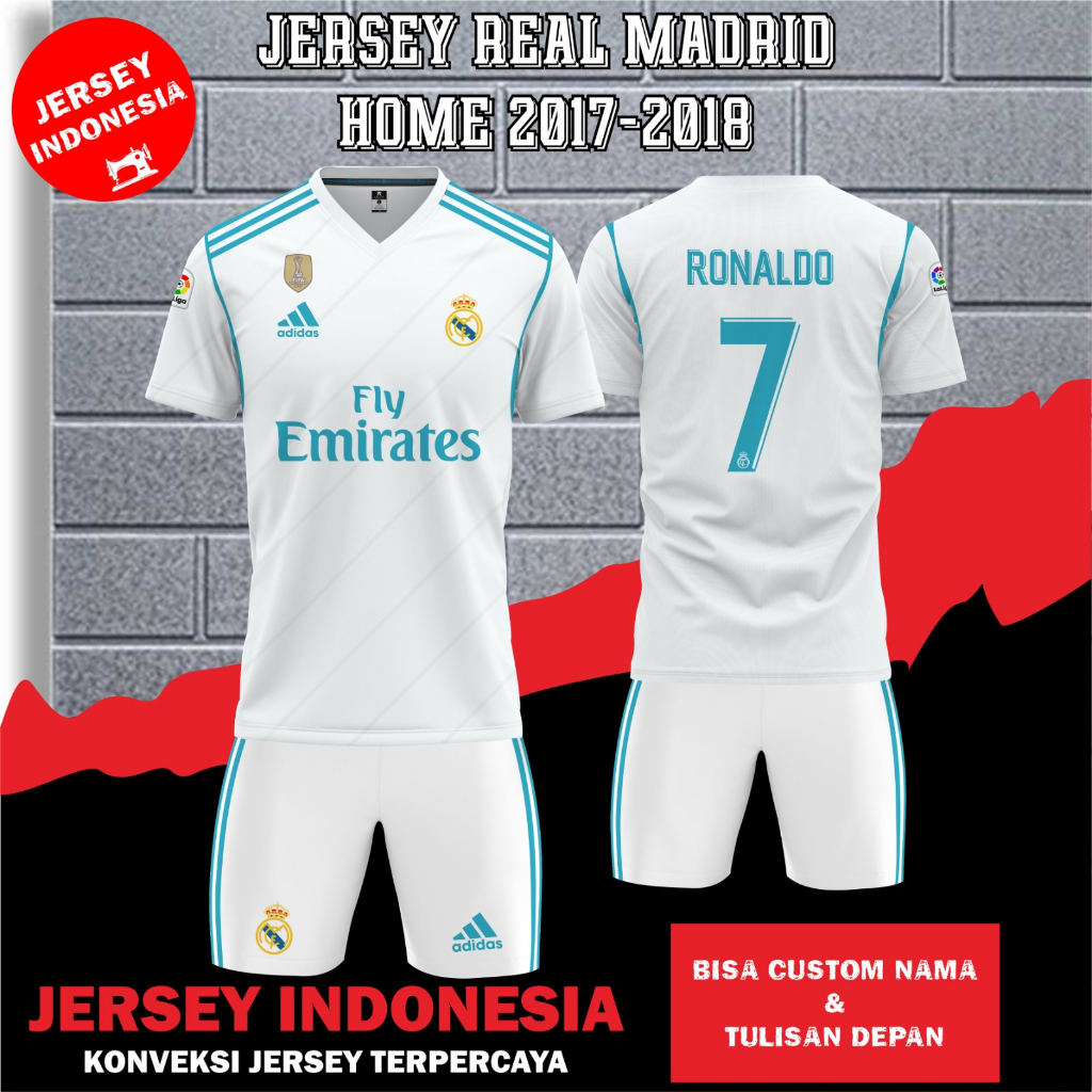 Jual Jersey Real Madrid 2017 Terlengkap & Harga Terbaru Februari 2024