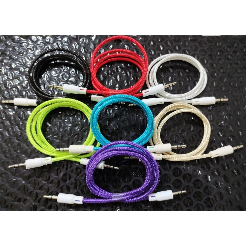 Jual Kabel Audio kabel Data Audio kabel Aux Kabel sepeaker ke Hp 1x1 ...