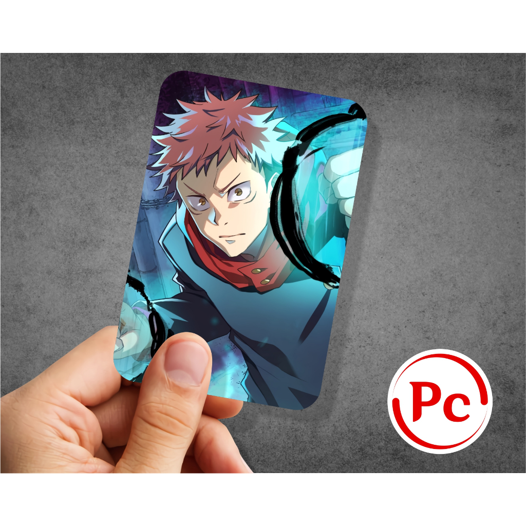 Jual Koleksi Photocard Anime Jujutsu Kaisen A - Itadori Fushiguro ...