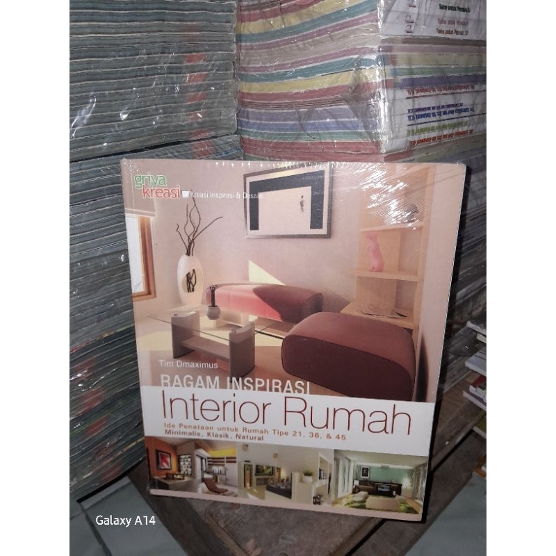 Jual BUKU RAGAM INSPIRASI INTERIOR RUMAH Ide Penataan Untuk Rumah Tipe ...