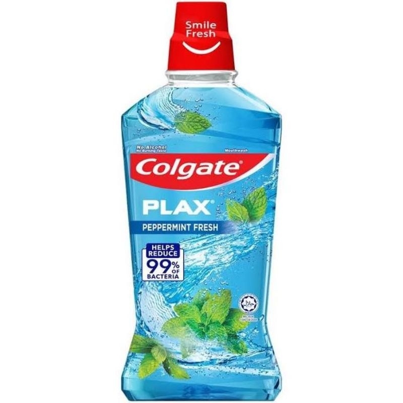 Jual Colgate Mouthwash Peppermint 750 ml Shopee Indonesia