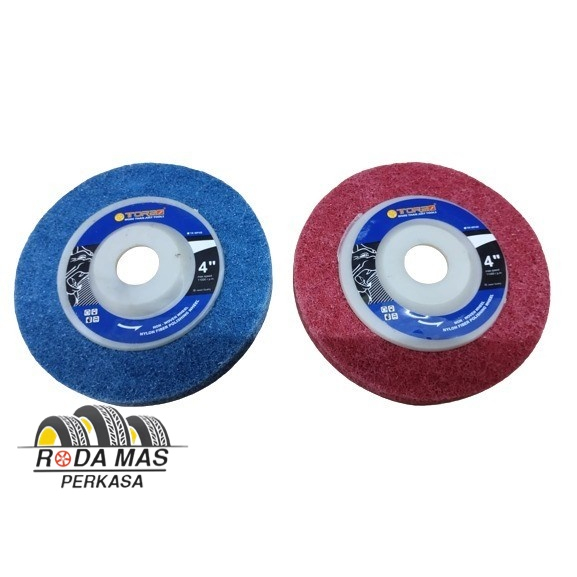 Jual Wool Nylon Poles Gerinda Disc Non Woven Red Stainless SAB Mdl ...
