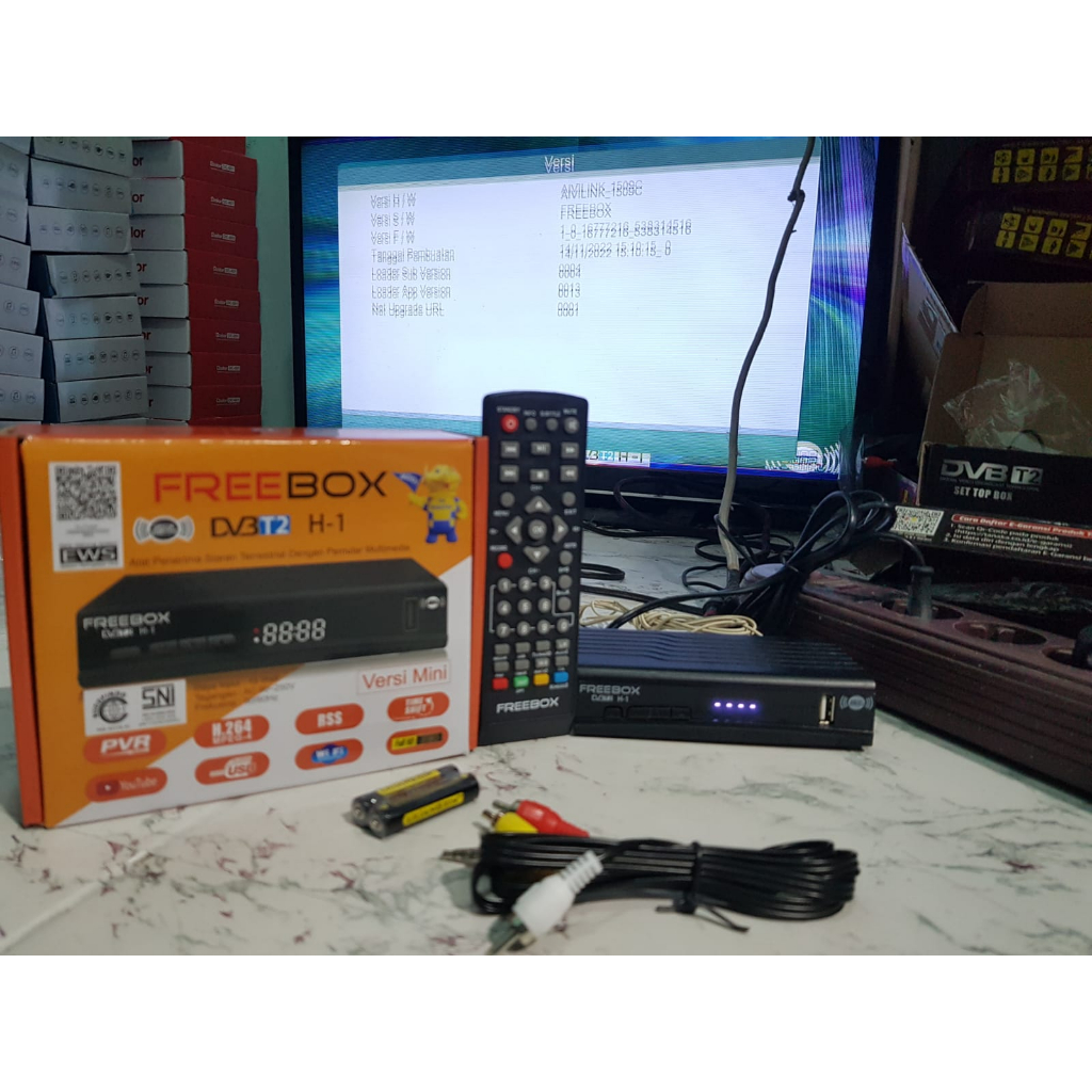 Jual PROMOOO !!!! SET TOP BOX FREEBOX MINI SUNPLUS 1509C STB DIGITAL ...
