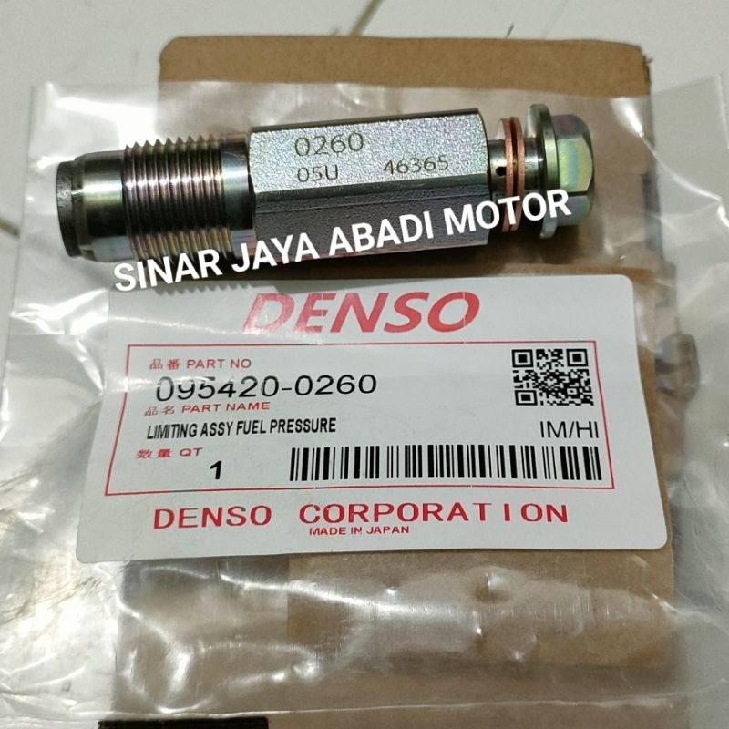 Jual LIMITER/LIMITING ASSY FUEL PRESSURE 095420-0260 DENSO