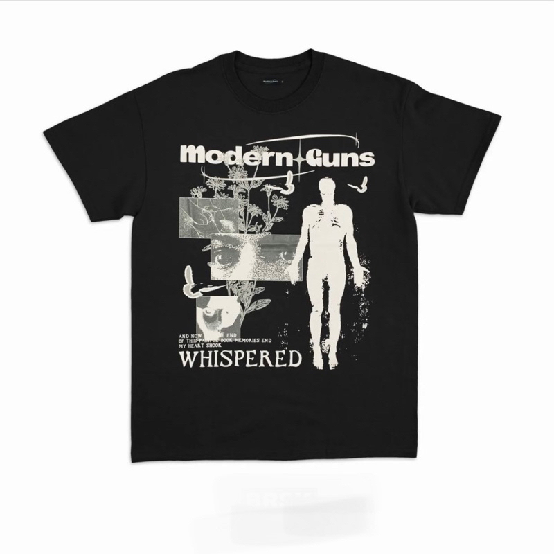 Jual modern guns merch - whispered v2 | Shopee Indonesia