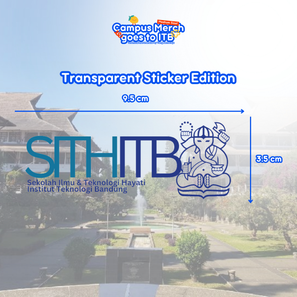 Jual Sith Itb Sticker Kampus Stiker Institut Teknologi Bandung Sbm Sith 