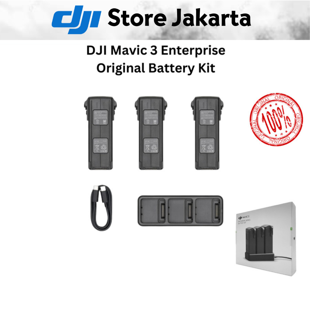 Jual Battery Kit DJI Mavic 3 Enterprise Thermal Multispectral Charging ...
