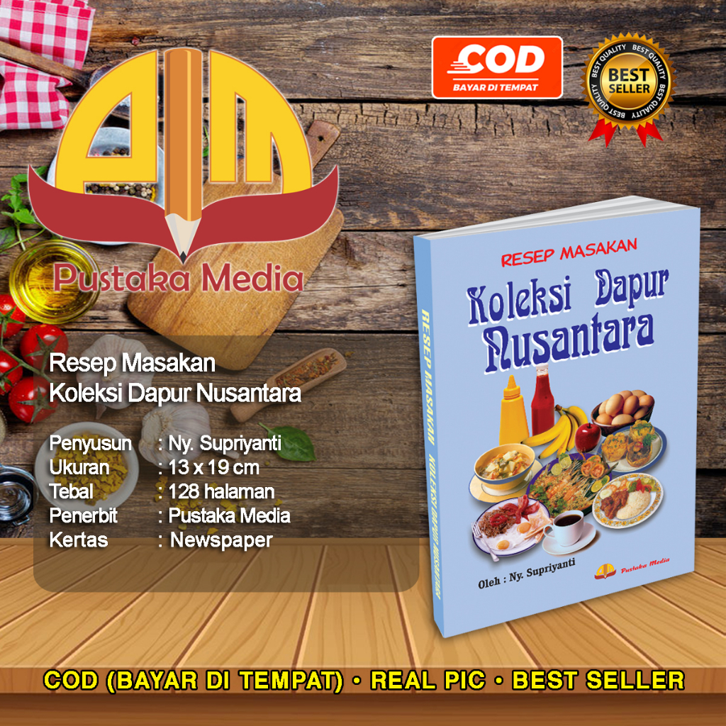 Jual Koleksi Dapur Nusantara | Resep Masakan Nusantara | Shopee Indonesia