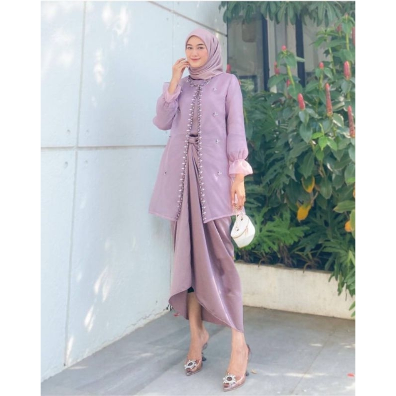 Jual ONESET ROK LILIT BAJU KONDANGAN BUSANA KONDANGAN ROK LILIT ...