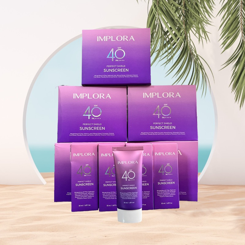 Jual IMPLORA Perfect Shield Sunscreen SPF 40 PA++++ | Shopee Indonesia