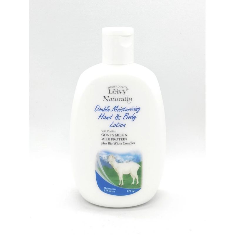 Jual LEIVY HAND & BODY LOTION WITH GOAT MILK 270ML Shopee Indonesia