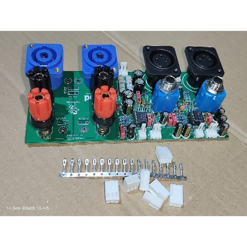 Jual Kit Input balance power amplifier untuk box CA,AXL,XTI,Thunder