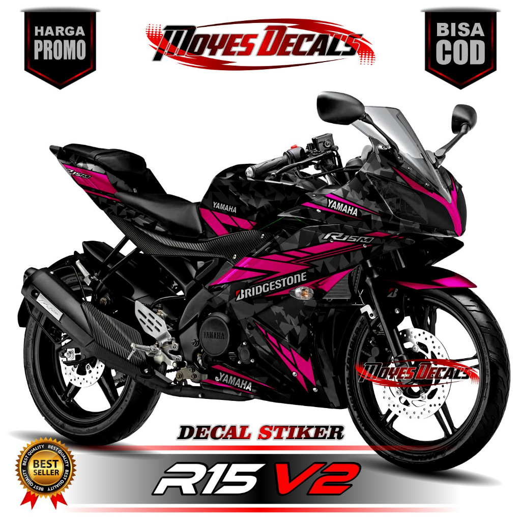 Jual Decal R15 V2 Full Body Dekal R15 V2 Stiker R15 V2 Full Body Keren ...