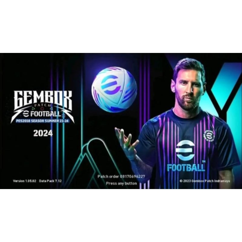 Jual Efootball 2024 Gembox Patch PS3 Shopee Indonesia