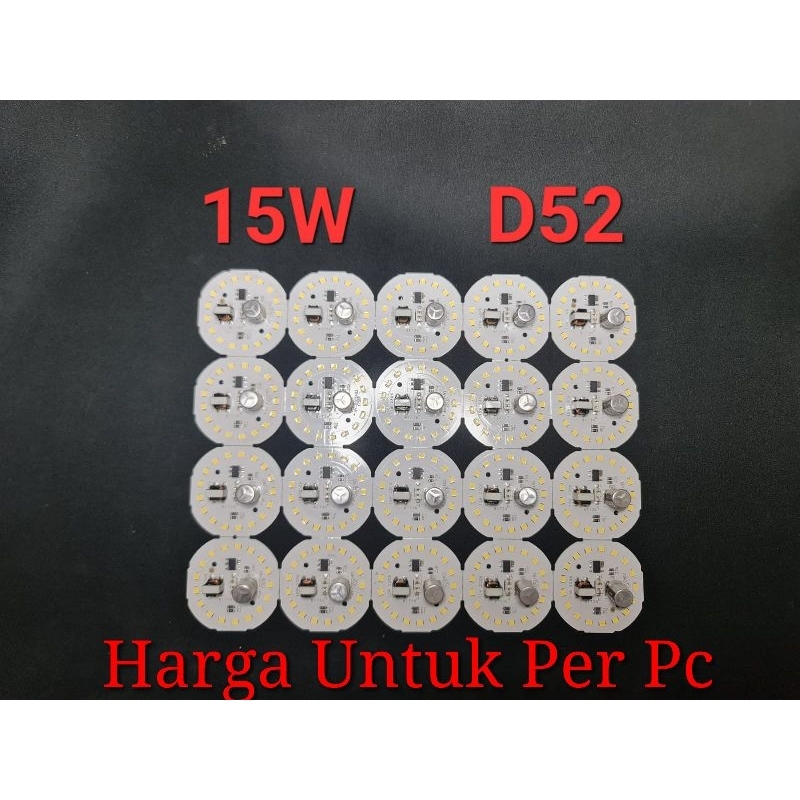 Jual LED AC Board 15 Watt High Quality 52 mm (New) | Shopee Indonesia