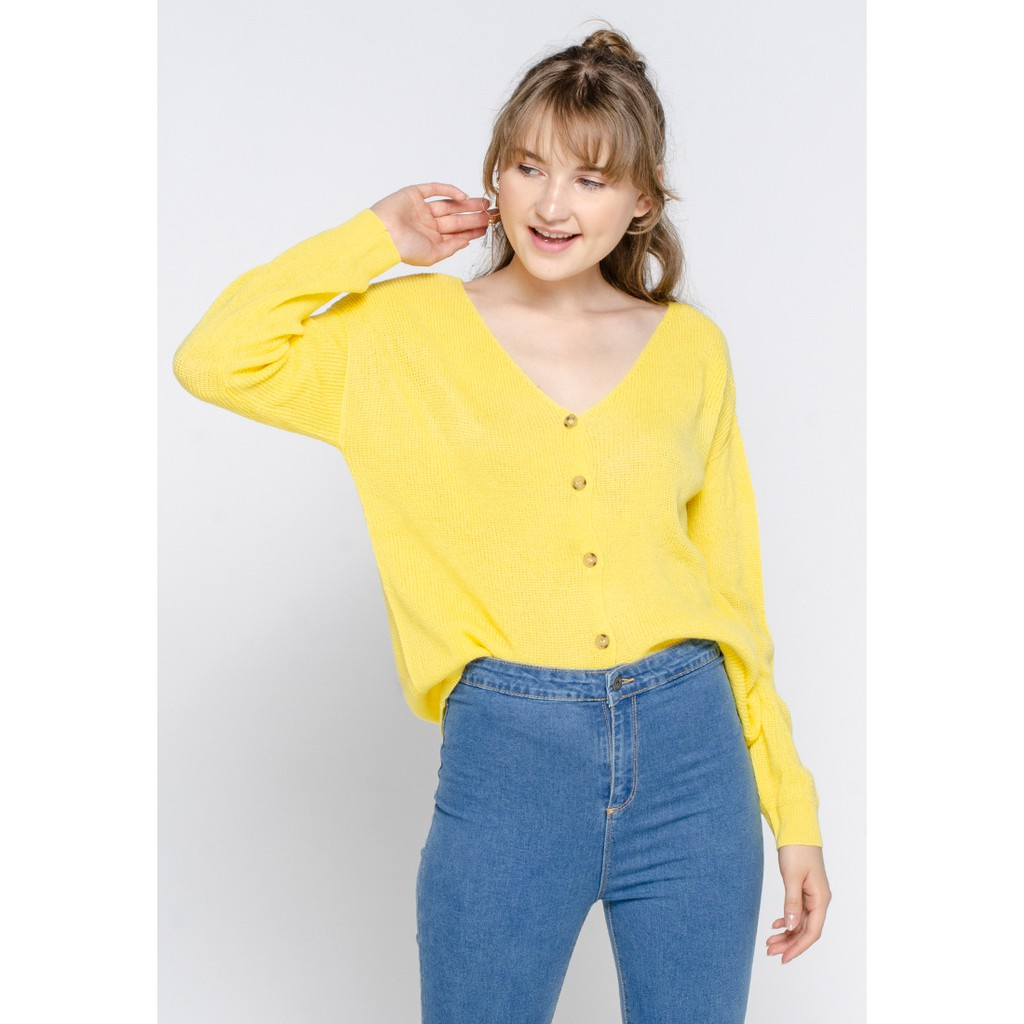 Jual Colorbox / Susan cardigan rajut / Outer knit lengan panjang ...