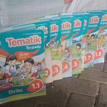 Jual Buku Tematik Terpadu Kelas 1 sd edisi revisi 1SET | Shopee Indonesia