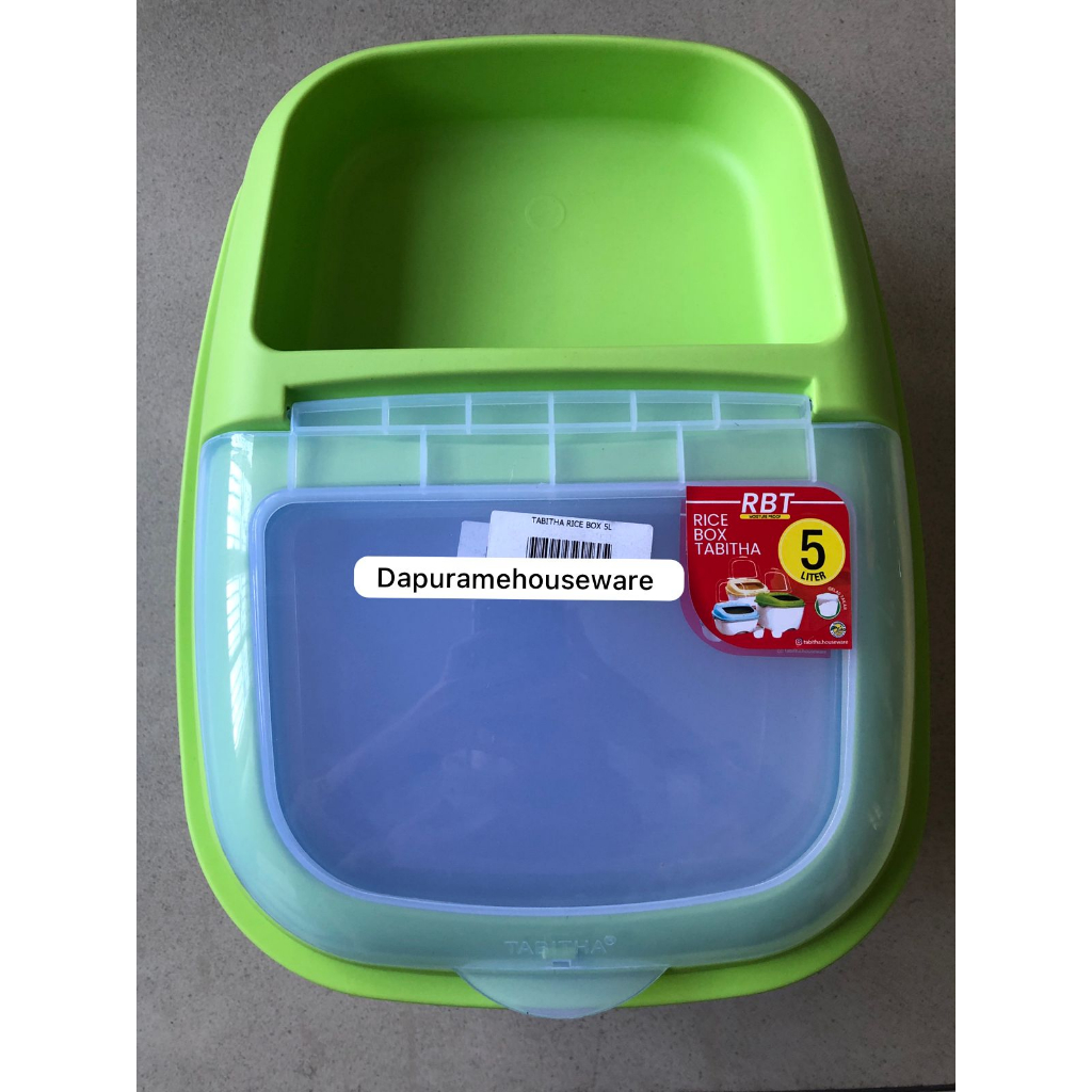 Jual RICE BOX TABITHA 5L / TEMPAT PENYIMPANAN BERAS | Shopee Indonesia